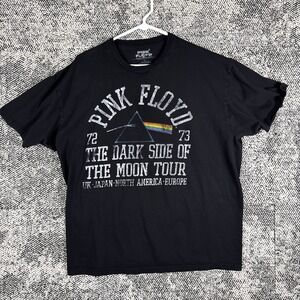 Pink Floyd T Shirt Mens 2XL Dark Side Of The Moon Tour‎ Black